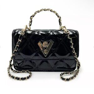 VALENTINO ORLANDI Quilted Top Handle Crossbody NWT